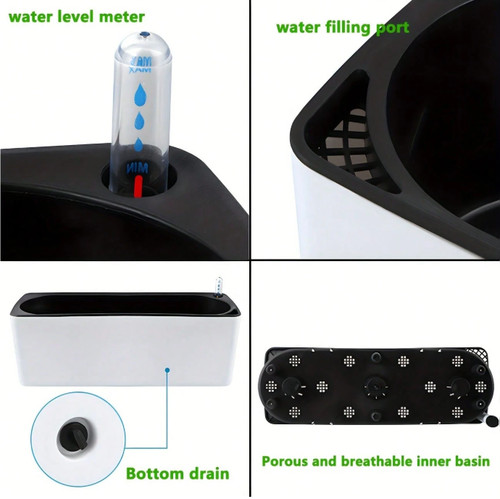 Self watering plant pots large - self,