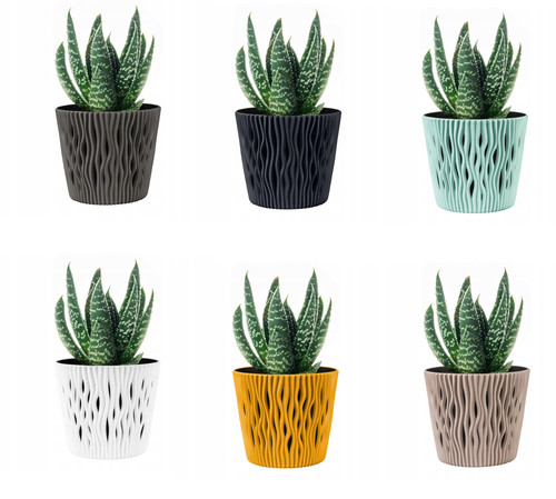 Indoor plant pots with insert - indoor,