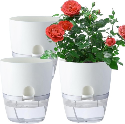 3pcs flower plant pots 3cm - plant, pots,