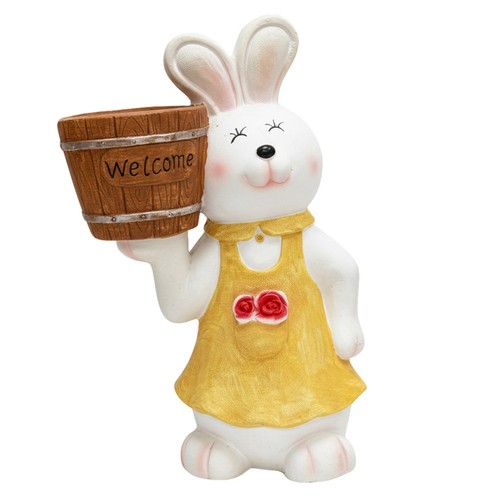 Rabbit planter outdoor - rabbit,