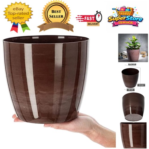 Marble patterned flower - pots,