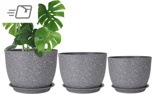 20cm plant pots - 25/23/20cm, indoor